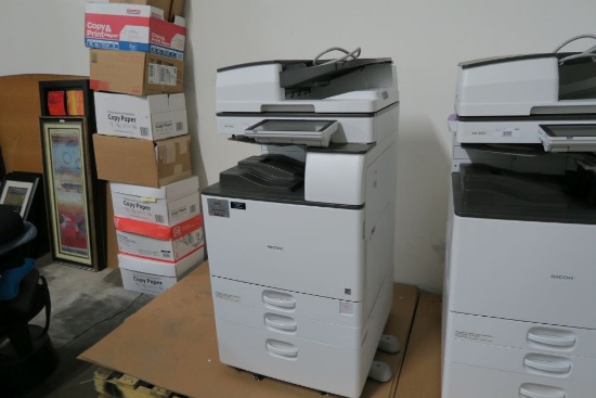 Ricoh MP 4055 Laser Multifunction Printer Floor Standing Model with Display Screen