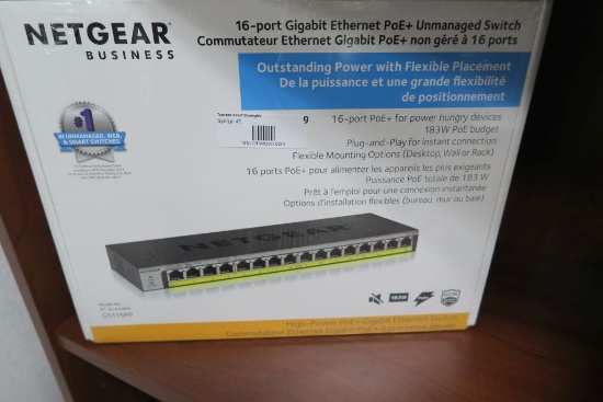 Netgear GS116PP 16-Port Gigabit Switch (new)