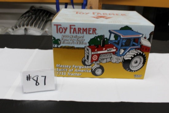 TOY FARMER MASSEY FERGUESON SPIRIT OF AMERICAN 1155 TRACTOR (IN BOX)