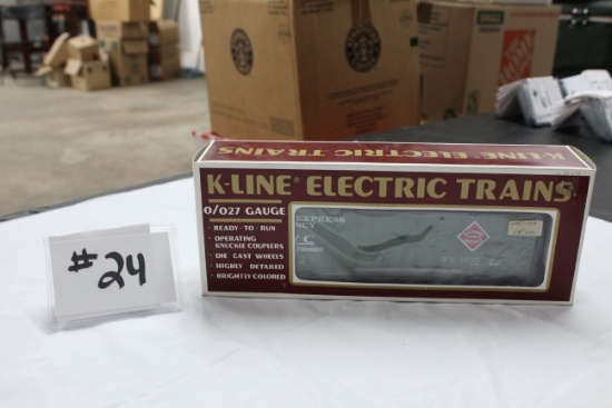 K-LINE K 750602 REEFER NYC ELECTRIC TRAIN