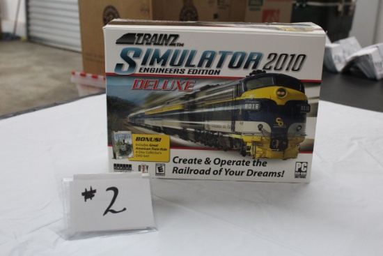 TRAINZ SIMULATOR 2010 ENGINEERS EDITION DELUXE IN BOX