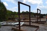 (2) STEEL RACKS