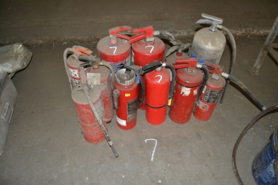 LOT OF FIRE EXTINGUISHER