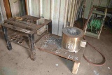 BABIT POT, BABIT & STEEL TABLE