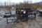 MORGAN 4 SAW SLAB EDGER W/ 7.5 HP HYDRUALIC PACK
