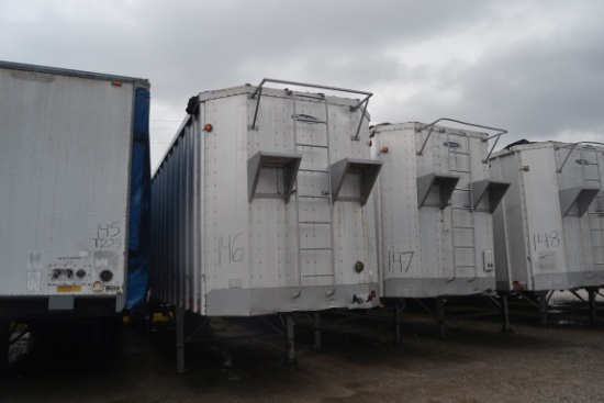 1993 PEERLESS 42' ALUM OPEN TOP TRAILER SN#IPLE04222PPF13069