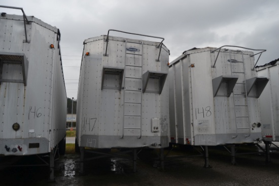 1994 PEERLESS 42' ALUM OPEN TOP TRAILER NO VIN PLATE