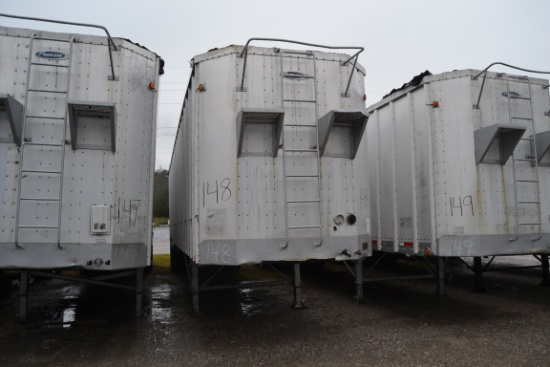 1994 PEERLESS 42' ALUM OPEN TOP TRAILER VIN#1PLE04226TPA83160