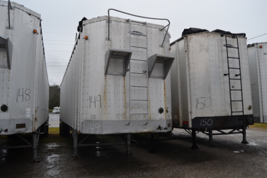 1994 PEERLESS 42' ALUM OPEN TOP TRAILER VIN#1PLE04224PPA12863