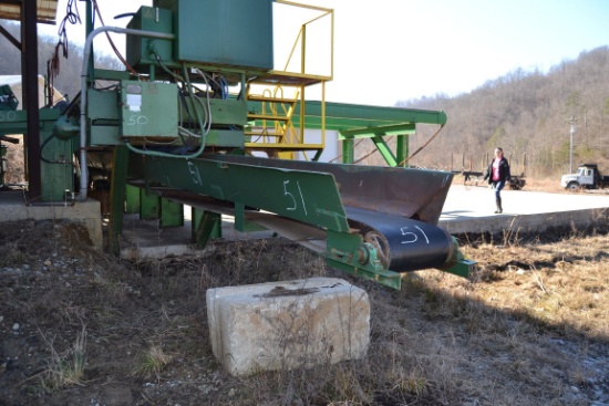 "22""X38' BELT CONVEYOR W/ DRIVE