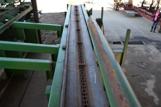 26' LOG TROUGH W/ HYDRUALIC DRIVE