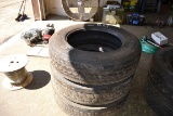 (3) 285-75R 24.5 TIRES