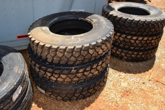 3 NEW 11R 22.5 TIRES
