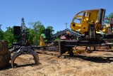 JOHN DEERE 437D KNUCKLEBOOM LOADER W/ CONT GRAPPLE W/ SAW PACKAGE HOOK UP W/ CSI 264 ULTRA DELIMBER