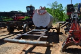 FUEL TANK & PUMP MOUNTED ON SINGLE AXLE TRAILER