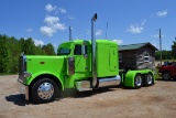 1998 PETERBILT ROAD TRACTOR COMPLETELY REBUILT, REBUILT ENGINE, & BRAND NEW 18 SPEED VIN#1XP5D69X5WN