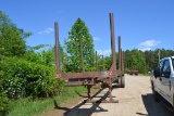 1992 BLONDIE 40' DOUBLE BUNK LOG TRAILER