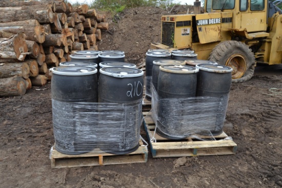 (17) 33 GAL PLASTIC BARRELS