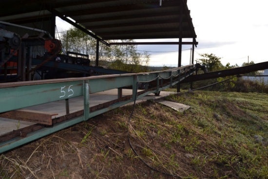 8"X80' ALL STEEL WASTE CONVEYOR