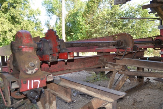 MELLOTT 17' 3 STRAND PACKAGE DECK W/ DRIVE MISSING CHAIN OFF ONE STRAND