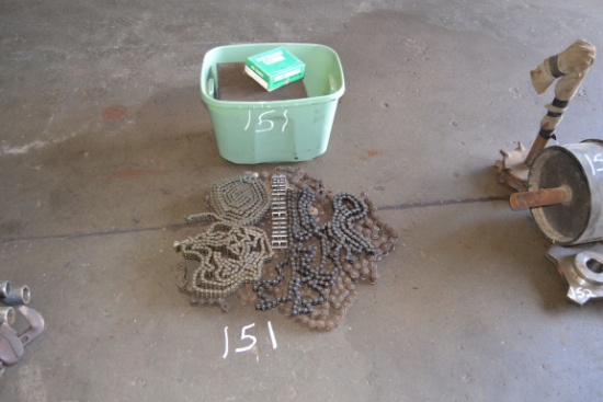 LOT OF NEW ROLL CHAIN & PARTS