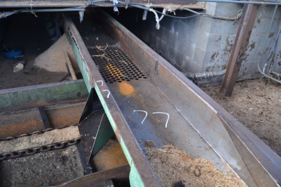 PRECISION 18"X58' VIBRATING CONVEYOR W/ DRIVE