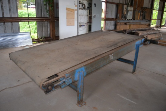 48"X10' BELT CONVEYOR W/ 1HYDRAULIC DRIVE