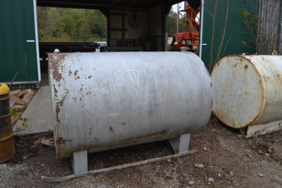 APPROX 500 GALLON FUEL TANK