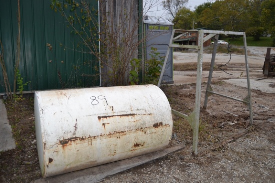 APPROX 250 GALLON FUEL TANK