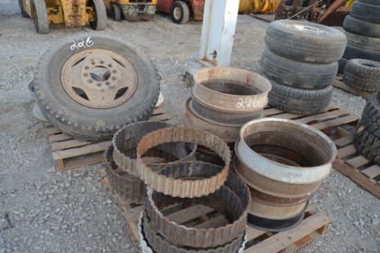 PALLET OF TIRE SPACERS