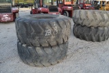 2- 23.5X25 TIRES