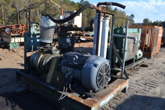 SULLAIR 150 HP SCREW TYPE AIR COMPRESSOR