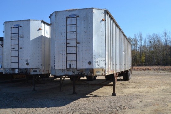 1997 PEERLESS 45' WALKING FLOOR TRAILER