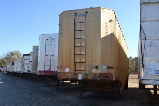 1995 PEERLESS 42' DROP FRAME ALUM OPEN TOP TRAILER