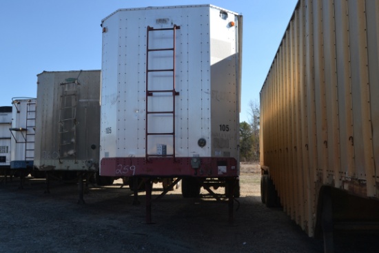 2003 PEERLESS 42' ALUM OPEN TOP TRAILER