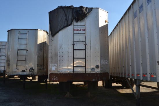1995 PEERLESS 40' ALUM OPEN TOP TRAILER
