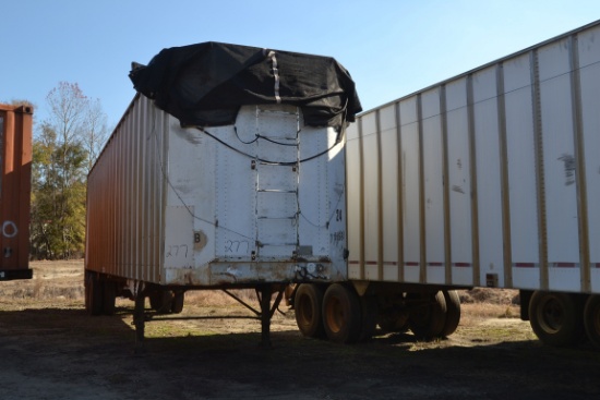 1989 KENTUCKY 40' ALUM OPEN TOP TRAILER