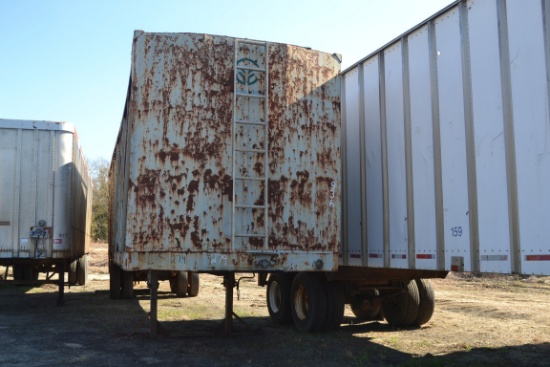1984 OLIVE 40' OPEN TOP TRAILER