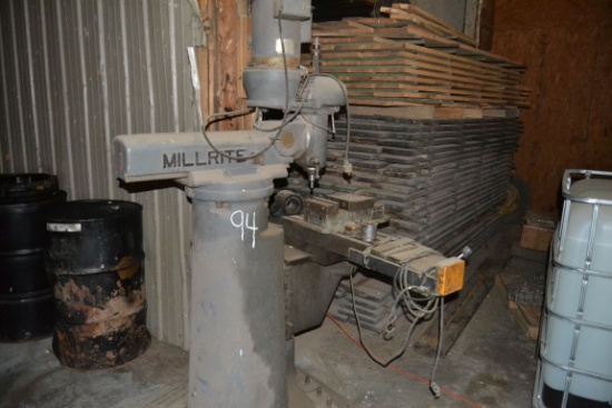 MILL RITE MILLING MACHINE SINGLE PHASE