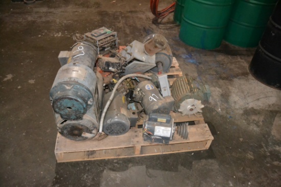 PALLET OF MOTORS