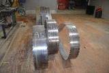 (3) NEW 36' BAND SAW BLADES & 8 USED BAND