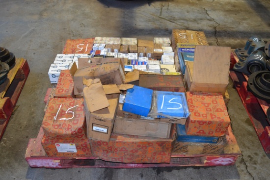 PALLET OF NEW BEARINGS (DIFFERENT SIZED)