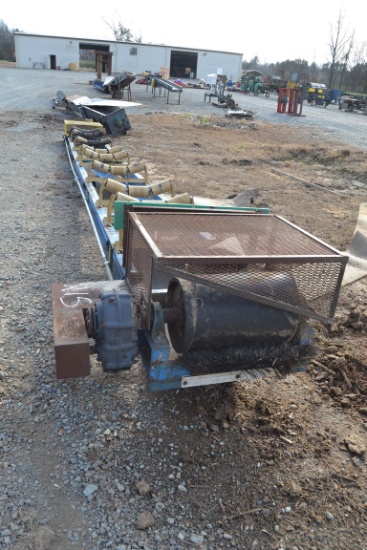 22" X 30' CONCAVE BELT W/DRIVE