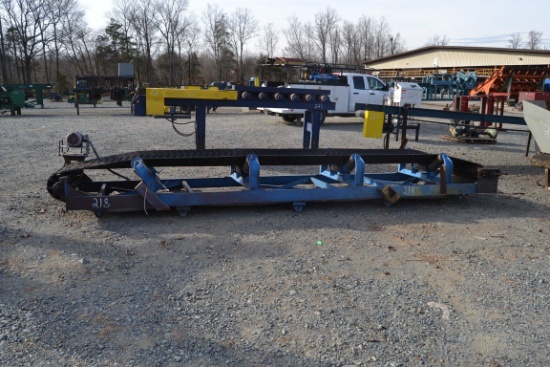30" X 18' CONCAVE BELT CONVEYOR W/DRIVE