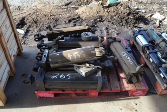 PALLET OF CYLINDERS