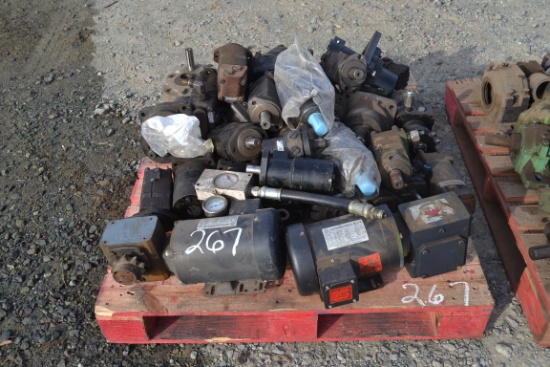 PALLET OF HYDRAULIC MOTORS