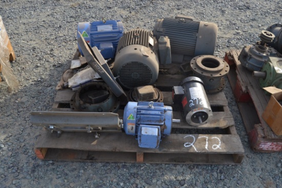 PALLET OF MOTORS