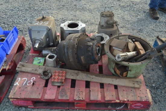 PALLET OF DRIVES  & PUMPS