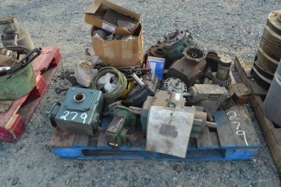 PALLET OF GEAR REDUCERS