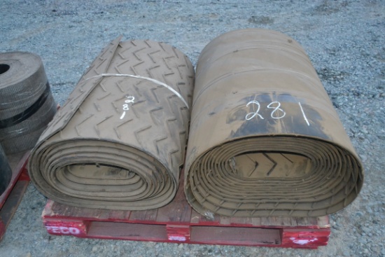PALLET OF NEW BELTING